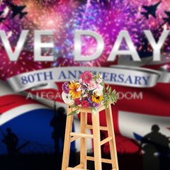 Lofaris Sparkle Battlefield 80th Anniversary VE Day Backdrop