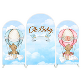 Gender reveal arch Birthday Party Arch Backdrop Wall Cloth Cover