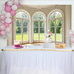 Lofaris Elegant White Room Arched Door and Window Photography Backdrop, Luxurious Interior Studio Background for Portrait Photoshoot