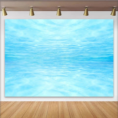 Lofaris Light Blue Abstract Water Photography Backdrop with Rippling Surface, Serene Studio Background for Underwater Photoshoot