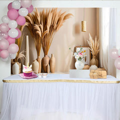 Lofaris Modern Boho Corner Backdrop, Ceramic Pots and Pampa Grass for Lifestyle Studio