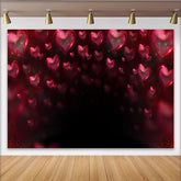Lofaris Glowing Heart Arc Backdrop, Valentine's Day Luxury Photography Background