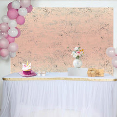 Lofaris Peach Pink Scratched Texture Backdrop, Abstract Vintage Wall Photography Background, Soft Portrait Prop
