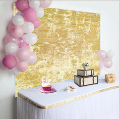 Lofaris Peeling Yellow Paint Texture Backdrop, Distressed Abstract Wood Photography Background, Art Portrait Prop