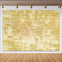 Lofaris Peeling Yellow Paint Texture Backdrop, Distressed Abstract Wood Photography Background, Art Portrait Prop