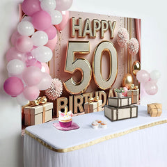 Lofaris Bohemian Blue and Green Balloon Arch Birthday Backdrop, Sage Pampas Grass Photography Background