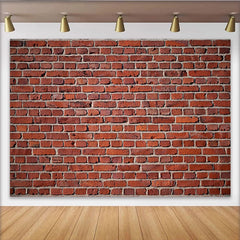 Lofaris Roter Ziegelwand-Hintergrund im rustikalen Stil, vielseitige Fotokulisse für Partys, Events und professionelle Porträts