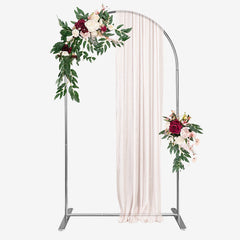 Lofaris Silver Backdrop Arch Frame Party Arch Stand