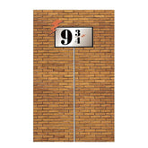 Lofaris Wall Brick 9 And 3/4 Cross Station Theme Backdrop