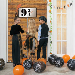 Lofaris Wall Brick 9 And 3/4 Cross Station Theme Backdrop