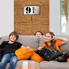 Lofaris Wall Brick 9 And 3/4 Cross Station Theme Backdrop