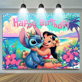 Lofaris Summer Birthday Cartoon Theme Party Backdrop