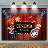Lofaris Star Movie Night Birthday Party Backdrop