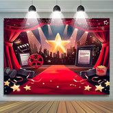 Lofaris Movie Cinema Film Event Birthday Backdrop