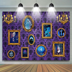 Lofaris Haunted House Gothic Spider Birthday Party Backdrop