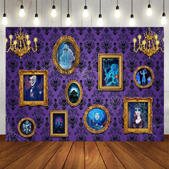 Lofaris Haunted House Gothic Spider Birthday Party Backdrop