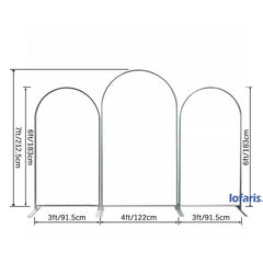 Custom Design Photo Logo Text Arch Backdrop Kit