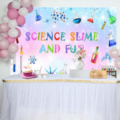 Lofaris Chemical Reagents Science Slime And Fun Backdrop