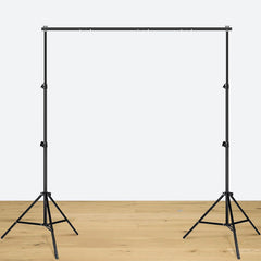 Metal 10x6.5ft/3x2m Adjustable Backdrop Stand with Clips