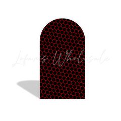 Deadpool Theme Birthday Party Arch Backdrop Wall Cloth Cover