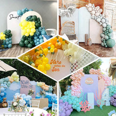 we'll be there for you Arch Backdrop Birthday Party Decor