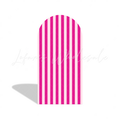 Pink Barbie Birthday Party Arch Backdrop Wall Cloth Cover