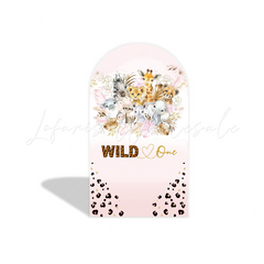 Safari wild arch Birthday Party Arch Backdrop Wall Cloth Cover