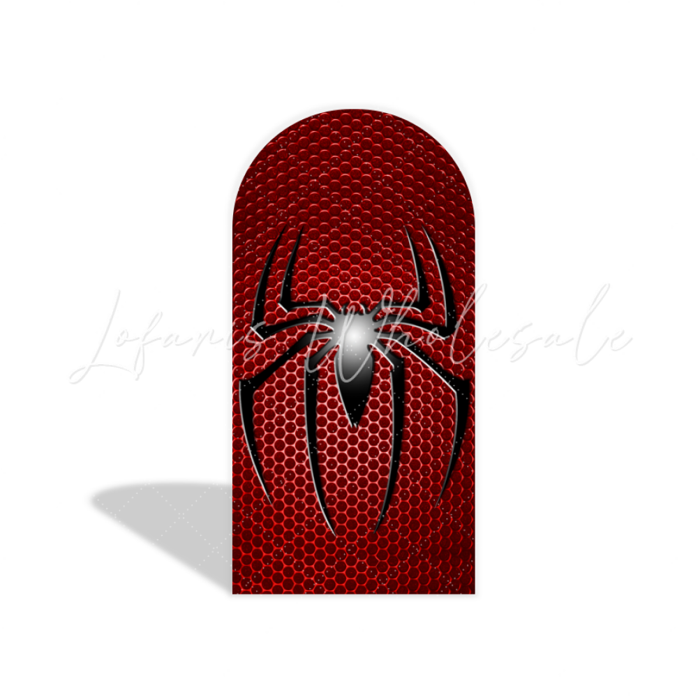 spiderman arch Birthday Party Arch Backdrop Wall Cloth Cover