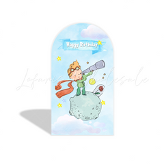 The Little Prince Birthday Decor Arch Backdrop Cover
