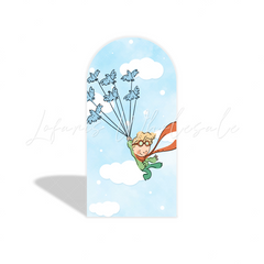 The Little Prince Birthday Decor Arch Backdrop Cover
