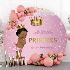 Gold Vip Red Carpet Event Party Custom Circle Backdrop