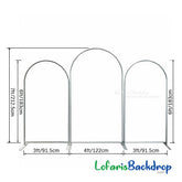 Lofaris Arch Stands Kit Metal Backdrop Frame Decorations