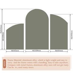 Lofaris Autumn Theme Orange Solid Color Arch Backdrop Kit