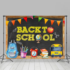 Lofaris Back to School Pencil Drawing Kids Photoshoot Backdrop