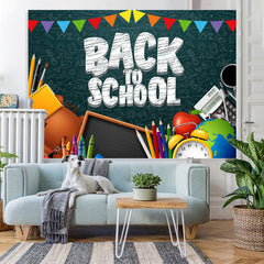 Lofaris Back to School Pencils Photoshoot Backdrops for kids