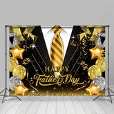 Lofaris Balloons And Bow Ties Happy Fathers Day Backdrop