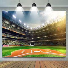 Lofaris Baseball Sports Games Field For Boys Birthday Party Backdrop
