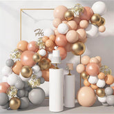 Lofaris Beige DIY 125 Pack Balloon Arch Kit | Party Decorations - White