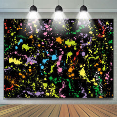 Lofaris Black And Colored Graffiti Wall Backdrop For Party