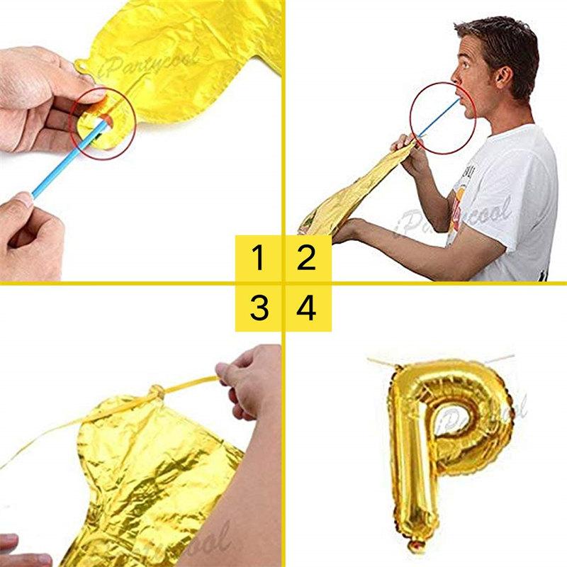 Lofaris Black and Gold Balloons Happy Birthday Party Decorations