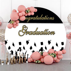 Custom Circle Simple Wooden Backdrop For Decoration