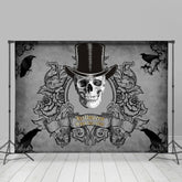Lofaris Black Dallomeen Spooktacular Halloween Theme Backdrop