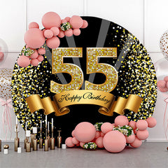 Hedgehog Flower And Butterfly Themed Circle Backdrop