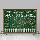 Lofaris Blackboard graffiti alphabet back to school Backdrop