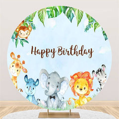 White And Golden Balloons Round Congrategrad Backdrop