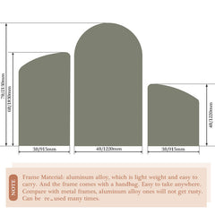 Lofaris Bold Colors Theme Arch Backdrop Kit For Wedding
