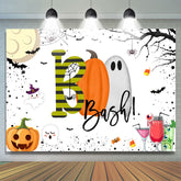 Lofaris Boo Bash! Pumpkin Cocktail Halloween theme Backdrop