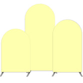 Lofaris Bright Pure Yellow Double Sided Party Arch Backdrop Kit