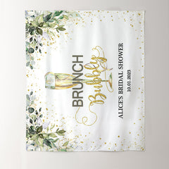 Lofaris Brunch and Bubbly Bridal Shower Party Wedding Backdrop