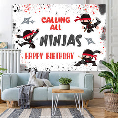 Lofaris Call All Ninhas Lovely Cartoon Birthday Backdrop